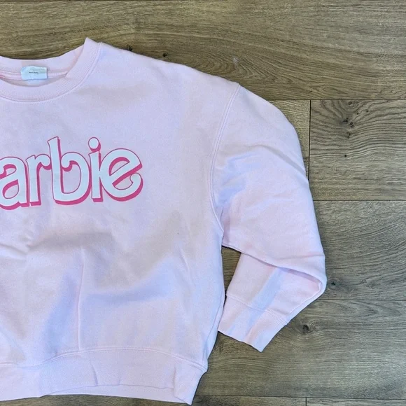 Barbie Light Pink Crewneck Top - Picture 5 of 6